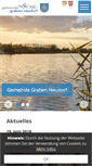 Mobile Screenshot of graben-neudorf.de